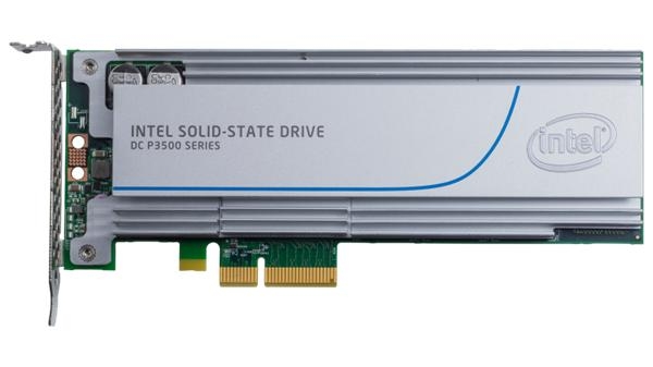 SSDPEDMX400G410 Твердотельные накопители (SSD) Intel  SSD DC P3500 Series (400GB, 1/2 Height PCIe 3.0 x4, 20nm, MLC) Generic 10 Pack