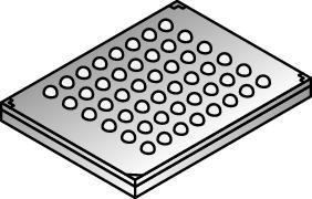 AS6C1016-55BIN Стат. ОЗУ 1Mb, 2.7V-5.5V, 55ns 128K x 8 Asynch Стат. ОЗУ