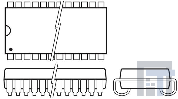 CY7C107D-10VXI Стат. ОЗУ 1Mb 10ns 1M x 1 Fast Async Стат. ОЗУ