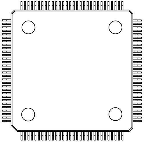 72V3611L15PFG8 FIFO 3.3V 64X36X2 SYNC FIFO