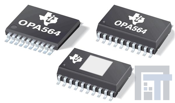 OPA564AIDWD Операционные усилители  1.5A 24V 17MHz Power Op Amp