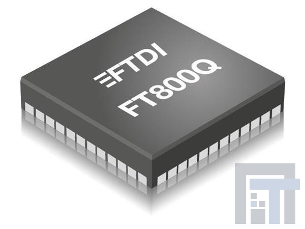 FT800Q-T ИС для обработки видеосигналов Graphic Controller EVE IC