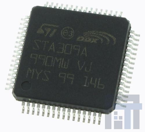 STA309A13TR Усилители звука 8-CH DDX Digital Audio 100 dB 1W
