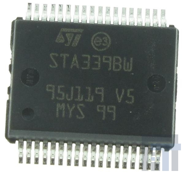 STA510FTR Усилители звука 44-V, 5.5-A, quad power half-bridge