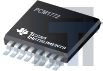 PCM1772RGA ИС ЦАП для аудиосигналов Lo-Vlt & Lo-Pwr Ster DAC w/Lineout Amp