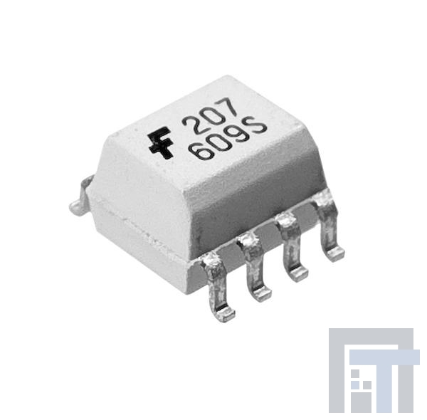 MOC256R2M Транзисторные выходные оптопары SO-8 AC INPUT T/R