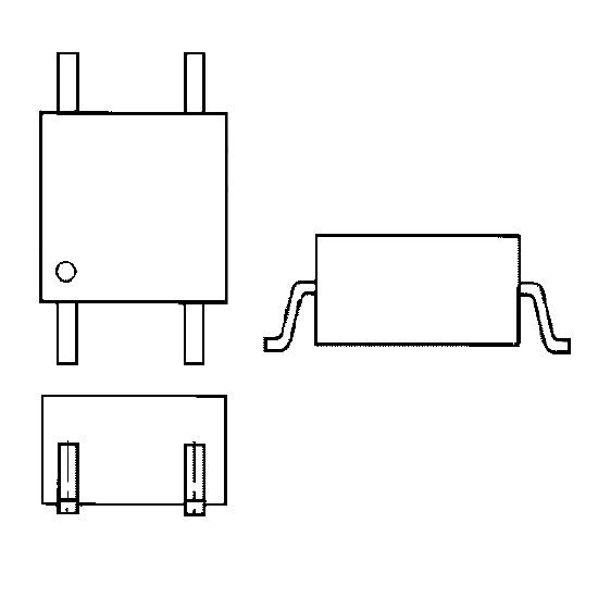 tlp185(gb-tpl,se Транзисторные выходные оптопары 50mA 80V 3750Vrms 50mA 1 Circuit