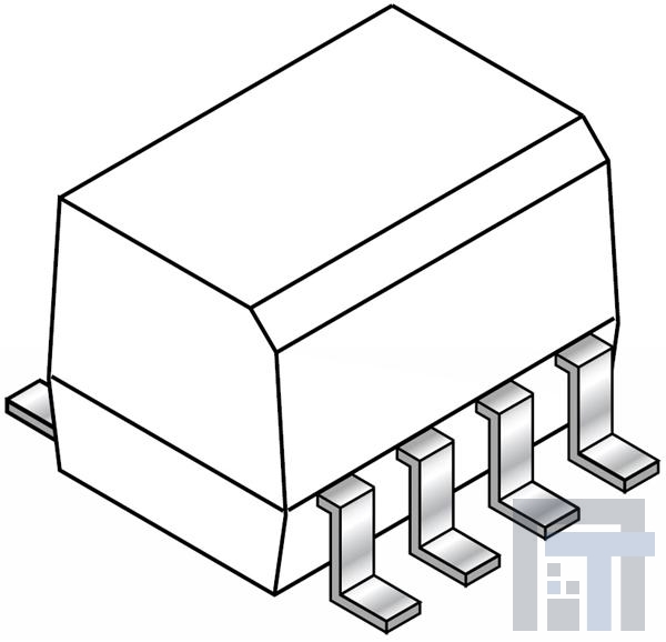 FOD8012R2 Быстродействующие оптопары High CMR Bi-Direct. Logic Gte Optocouplr