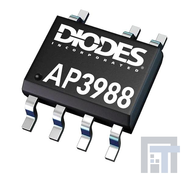 AP3988MTR-G1 Преобразователи переменного тока в постоянный SMPS Enh Pwr Switch 700Vcbo 1.5A 0.2uA