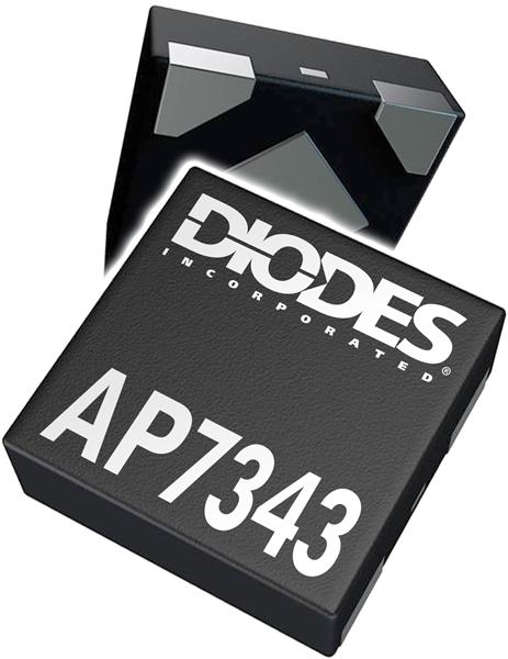 AP7343D-105FS4-7B LDO регуляторы напряжения 300mA High PSRR 1.05V LDO w/Enable