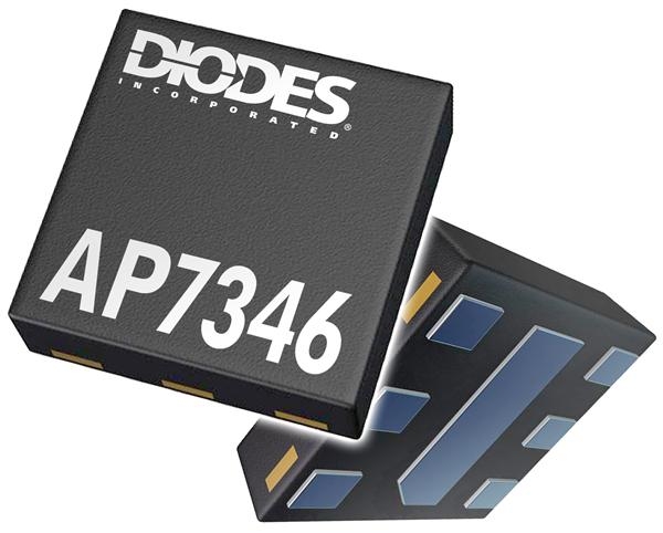 AP7346D-3318FS6-7 LDO регуляторы напряжения Dual Limit LDO 75dB 1kHz 1.75 to 5.25V