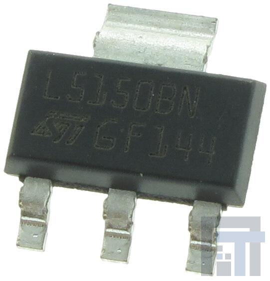 L5150BNTR LDO регуляторы напряжения 5V LDO 500mV Vdp 150mA 5.6V to 40V