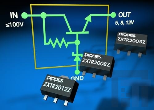 ZXTR2005Z-7 Линейные регуляторы напряжения 100V Input 5V 30mA Reg Trans