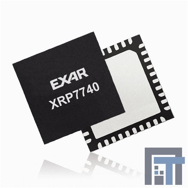 XRP7740ILBTR-F Коммутационные контроллеры 4Ch Digital Pwr Cntr w/LDO prog. thru I2C