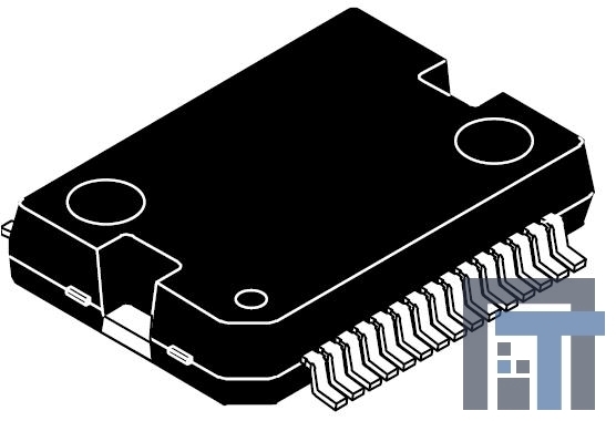 MC33886PVW Контроллеры и драйверы двигателей / движения / зажигания 5.0 A H-BRIDGE