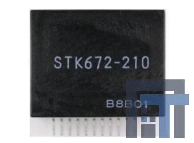 STK672-210-E Контроллеры и драйверы двигателей / движения / зажигания STEPPING MOTOR DRIVER