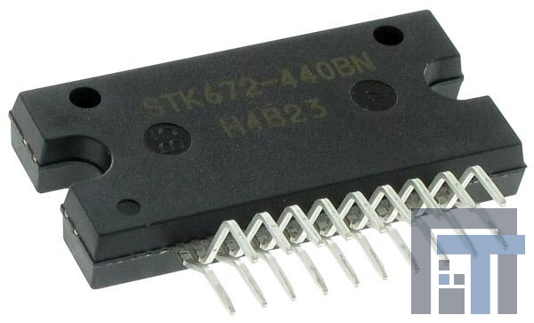 STK672-440BN-E Контроллеры и драйверы двигателей / движения / зажигания STEPPING MOTOR DRIVER