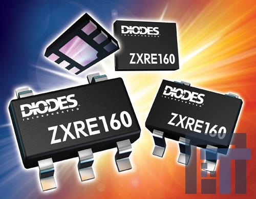 ZXRE160FT4-7 Источники опорного напряжения 1.0V ENH ADJ Prec Shunt REG 5-Term