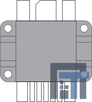 DRF1201 Драйверы для управления затвором RF MOSFET (VDMOS)