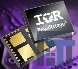 IR3553MTRPBF Драйверы для управления затвором Hi Eff Intrgr Pw Stg 3die w/G12.5 FET;40A