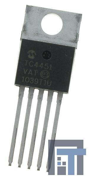 TC4451VAT Драйверы для управления затвором 12A Sngl MOSFET Drvr