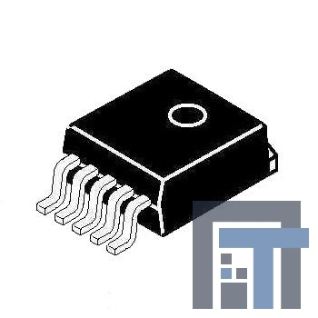 LM2596DSADJR4G Регуляторы напряжения - Импульсные регуляторы 3A BUCK SWCH 150KHZ