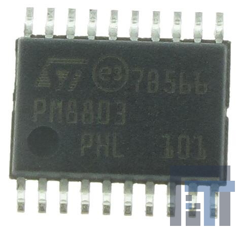PM8803TR Контроллеры напряжения с возможностью горячей замены High-eff, PoE-PD intrfc & PWM cntrllr