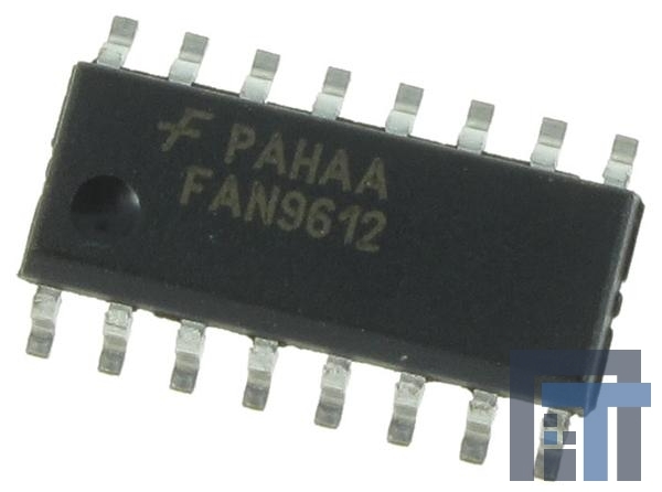 FAN9612MX Коррекция коэффициента мощности - PFC Interleaved Dual BCM PFC Controller