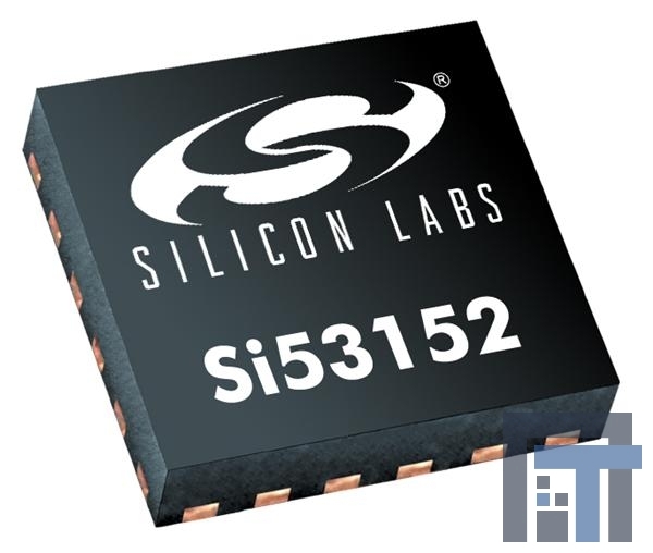 SI53152-A01AGM Тактовый буфер 100 MHZ DIFF BUFFER PCIe EXPRESS & SATA