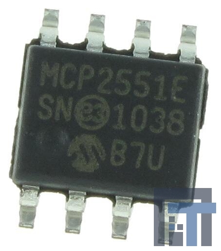 MCP2551-E-SN ИС для интерфейса CAN Hi Spd CAN Transceiv