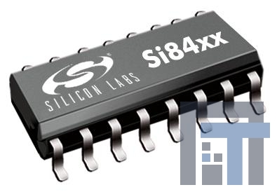 SI8455BA-B-IU Цифровые изоляторы 5 Ch 1.0kV Isolator 150M 5/0