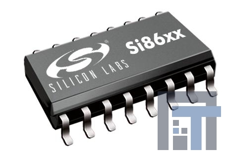 SI8605AC-B-IS1R Цифровые изоляторы 3.75 kV Bidirect I2C ISO+2 Uni ch 1.7MHz