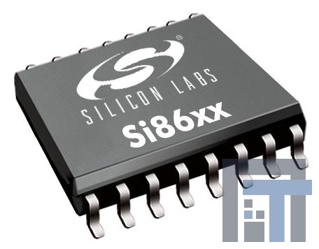 SI8645BD-B-ISR Цифровые изоляторы Quad Ch 5.0 kV Iso 150M 4/0 WB