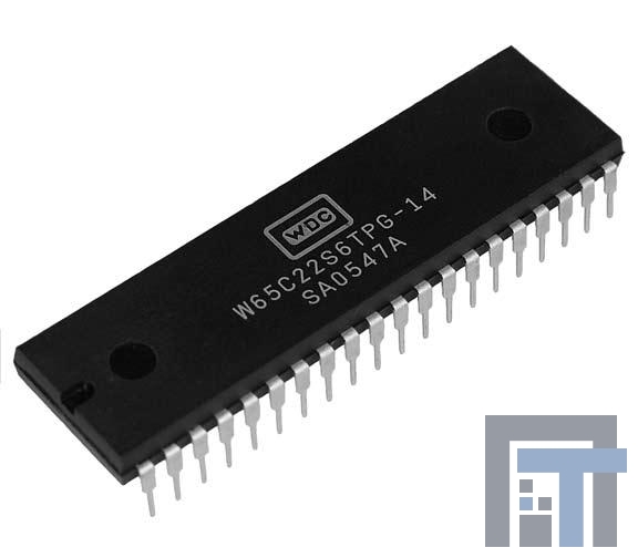 W65C21N6TPG-14 ИС, контроллер интерфейса ввода вывода Peripheral Interface Adapter