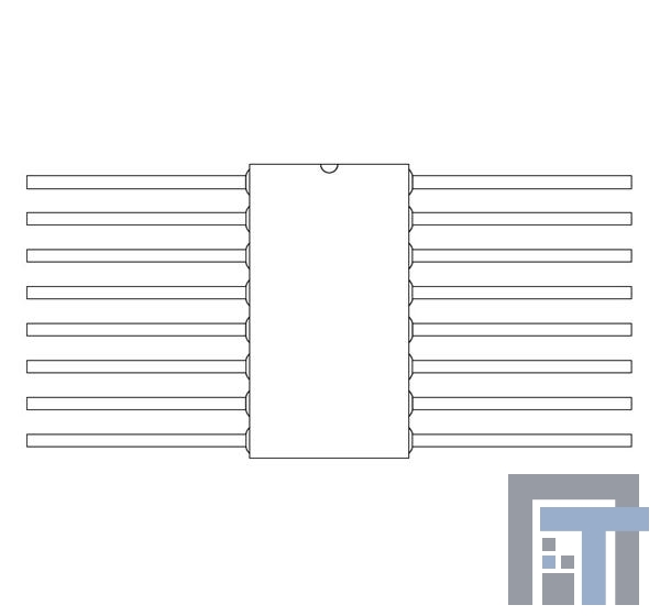 5962-9858401qfa ИС, интерфейс RS-422 3V Enhanced CMOS Quad Differential Line Driver 16-CFP -55 to 125