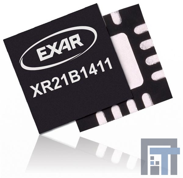 XR21B1411IL16-F ИС, интерфейс UART 1Ch FS USB UART128B TX & 384B RX FIFO