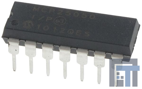 MCP25050-I-P Интерфейсные элементы - Расширительные модули ввода-вывода Mixed signal Expandr