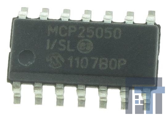MCP25050-I-SL Интерфейсные элементы - Расширительные модули ввода-вывода Mixed signal Expandr