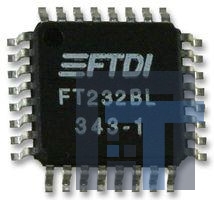 FT232BL-TRAY ИС, интерфейс USB FT232B Single Ch Full Speed