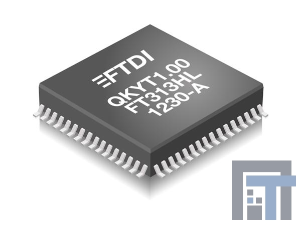 FT313HL-R ИС, интерфейс USB USB High Speed USB Host Controller IC