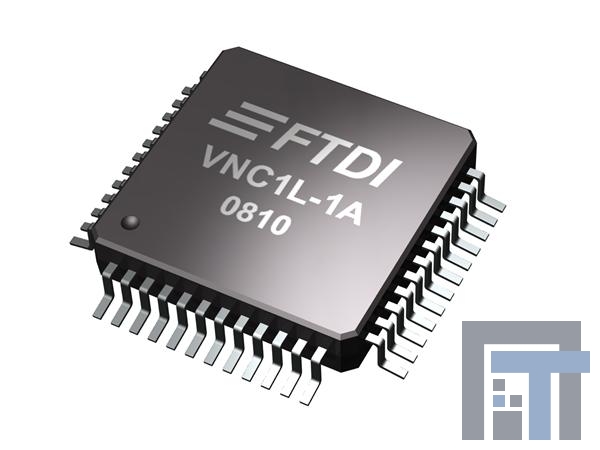 VNC1L-1A-TRAY ИС, интерфейс USB USB Vinculum Host /Dev Ctrl IC LQFP-48