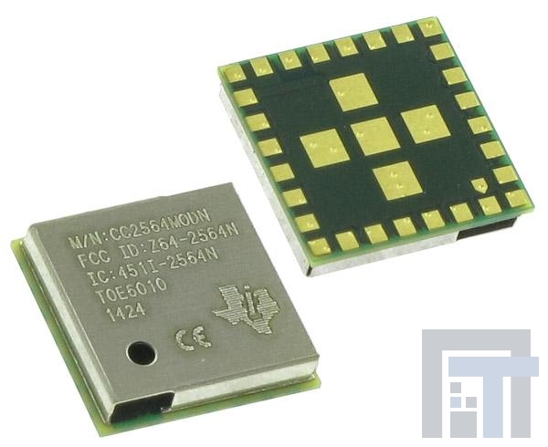 CC2564MODNCMOET Радиотрансивер Bluetooth dual mode HCI module