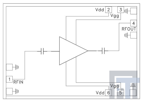 HMC-ALH216-SX РЧ-усилитель GaAs HEMT WBand lo Noise amp 14-27 GHz