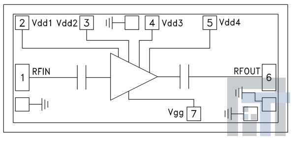 HMC606LC5TR РЧ-усилитель WBand lo Phase Noise amp SMT  2 - 18 GHz