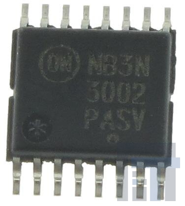 NB3N3002DTG Системы фазовой автоматической подстройки частоты (ФАПЧ)  CLK GEN LVPECL DIFF OUT