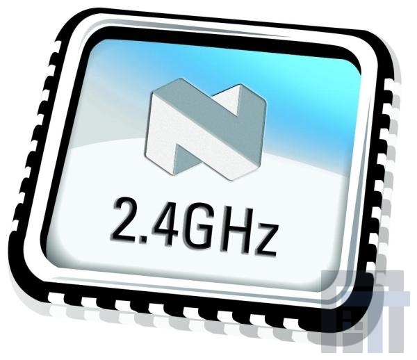 NRF2401AG-REEL Радиотрансивер 1.9-3.6V 1MBIT XCVR 2.4GHz SHCKBRST