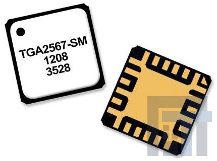 TGA2567-SM РЧ-усилитель 2-20GHz Gain 17dB NF 2dB pHEMT