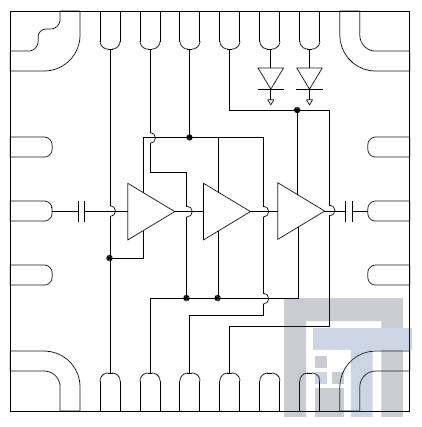 TGA4544-SM-WAFFLE-PACK РЧ-усилитель 26-31GHz 1Watt Psat 32dBm Gain 23dB