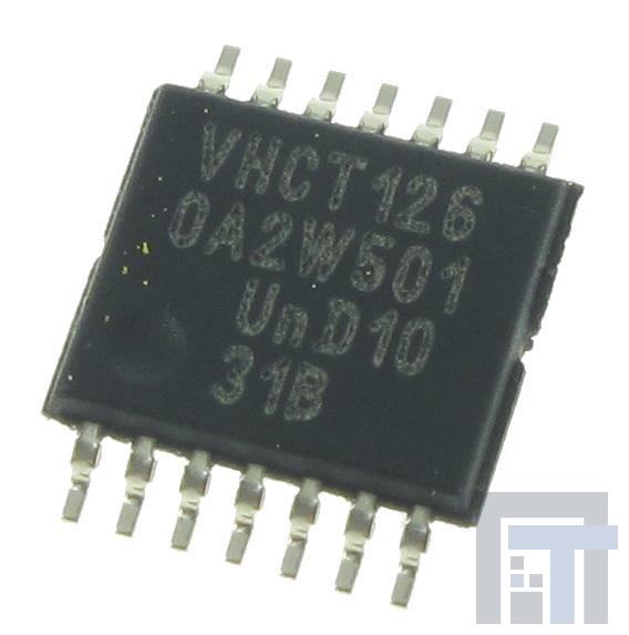 74vhct126pw,118 Буферы и линейные аппаратные драйверы CMOS 4CH NON-INVERT