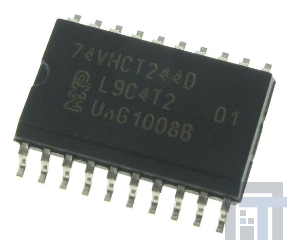 74vhct244d,118 Буферы и линейные аппаратные драйверы CMOS 8CH NON-INVERT